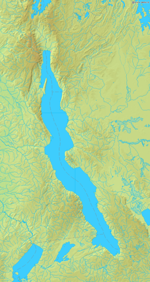 Lake Tanganyika map