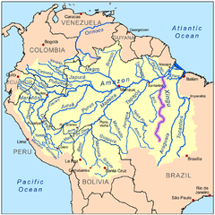 Rio Xingu map